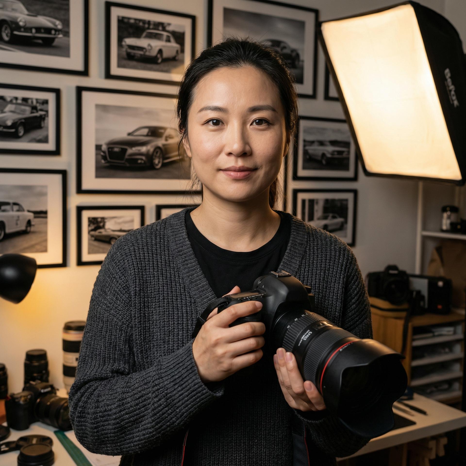 网红主播汽车摄影总监林晓彤