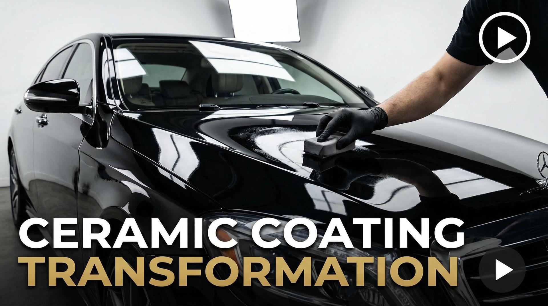 网红主播视频：陶瓷镀膜施工